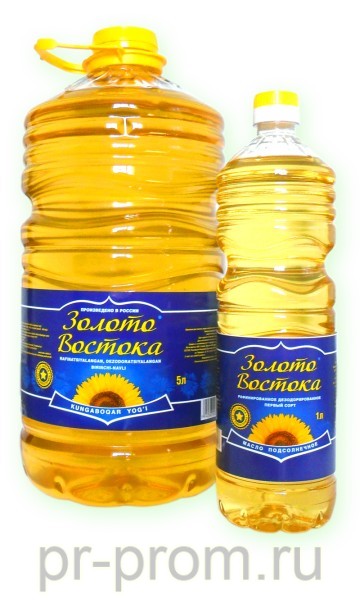 Масло "Золото Востока" РДВ "Высший сорт" г. Тимашевск фото, цена, продажа, купить