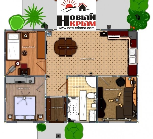Новый дом под ключ Севастополь Севастополь фото, цена, продажа, купить